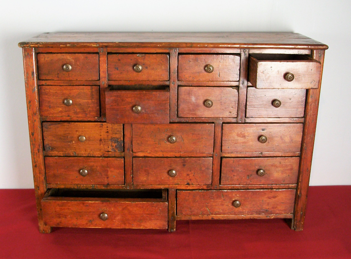 Table top cabinet dated 1910